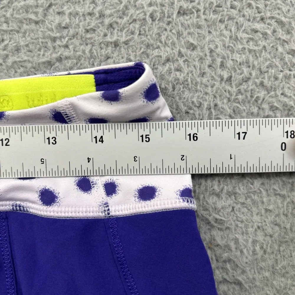 Y2K Lululemon Presta Skirt Bruised Berry Polka Dot Athletic Tennis Women's 8
